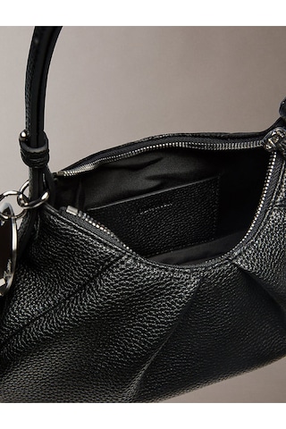 Calvin Klein Kadın Engraved Small El Çantası-15856 Siyah
