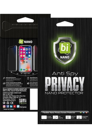 BİNANO EXTREME PRIVACY Apple Uyumlu   iPhone 14 PRO NANO EKRAN KO