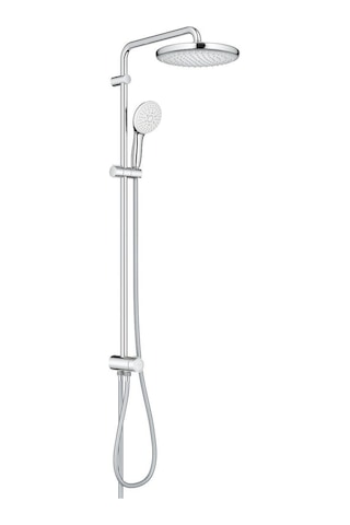 Grohe Tempesta System 250 Duvar Bağlantılı, Divertörlü Duş Sistemi - 26675001 Gümüş
