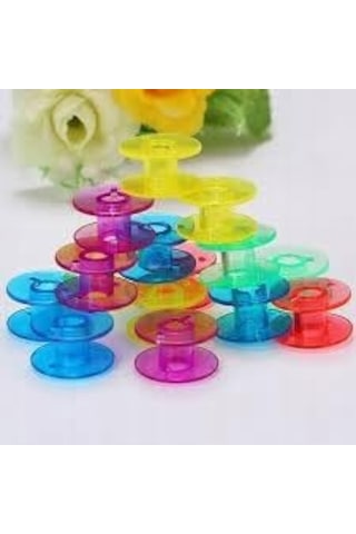 Ev Tipi Aile Dikiş Makinası Plastik Masurası 25 Adet Ve Saklama Kutusu