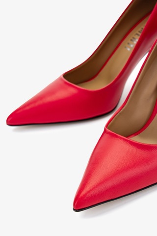 Valmenti Kadın Kırmızı Topuklu Ayakkabı 472 1117 Bn Ayk Y25 Kırmızı Kırmızı