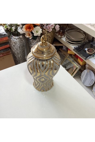 Dekoratif Seramik Renkli Küp