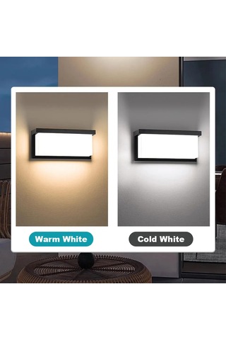 Liangmei Led Dış Duvar Işık Su Geçirmez Ip66 Hareket Sensörü Led Ahşap