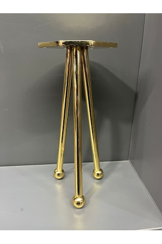 Biga Metal Ayak 16cm Altın Koltuk Komidin Modern Tv Ünite Mobilya Dolap Gold Puf Vestiyer Kitaplık
