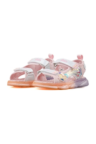Vicco Can Çocuk Işıklı Sandalet 332.p25y.254-114 Pembe Pembe