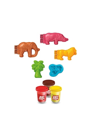 03997 Art Craft Orman Hayvanları Hamur Set 168 Gr -fentoys Çok Renkli
