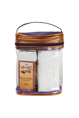 Vi-Vet Çantalı Roll-On Sir Ağda Isıtıcı Seti