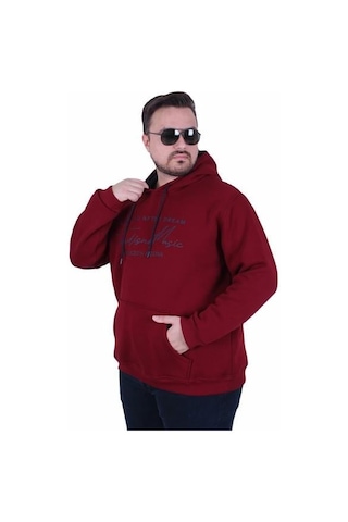 Moc Grande Mocgrande Büyük Beden 3ip Kapüşonlu Sweat Let's Go 25720 Murdum Murdum