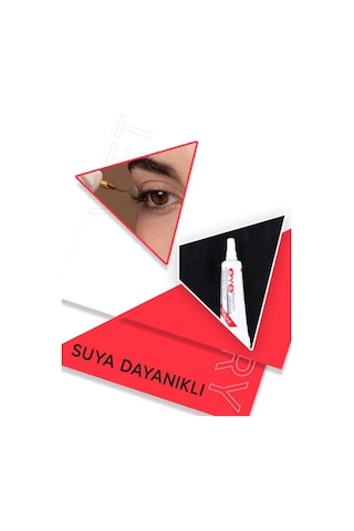 Makyaj Fırçası & Aplikatör Su Geçirmez Kirpik Yapıştırıcısı Glue Siyah Renk