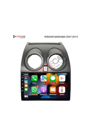 NİSSAN QASHQAİ 2007_2013 ANDROİD MULTİMEDYA 2_32 KABLOSUZ CARPLAY