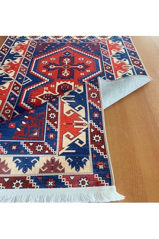 Prizma Halı Vintage Kilim V-6508 Çok Renkli