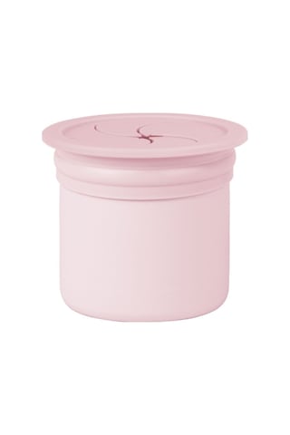 Hamhüp Atıştırmalık Kabı Ve Pipetli Bardak Pinky Pink/velvet Rose