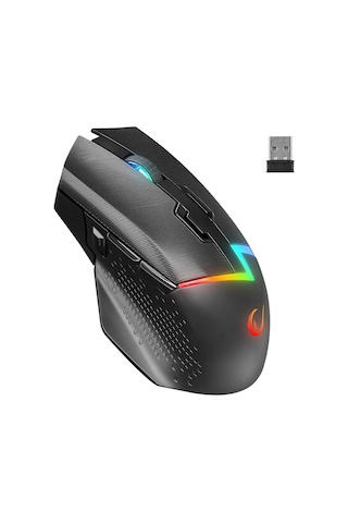 Rampage Drop M3v2 24000 Dpı 3311 Sensor Siyah Rgb Şarjlı Kablosuz Gaming Oyuncu Mouse Drop M3 V2