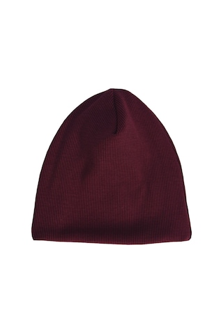 Luess Fitilli Kışlık Unisex Çocuk Bere Bordo