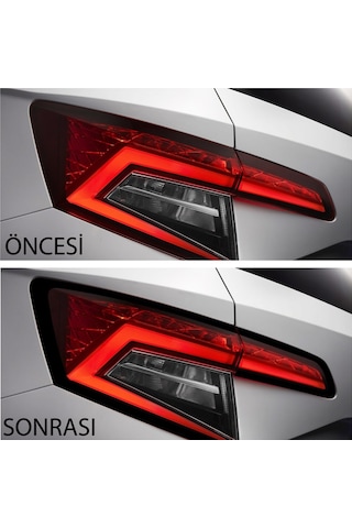 Skoda Karoq Stop Çerçeve Sticker/2017-2021-makyajsız/parlak Siyah