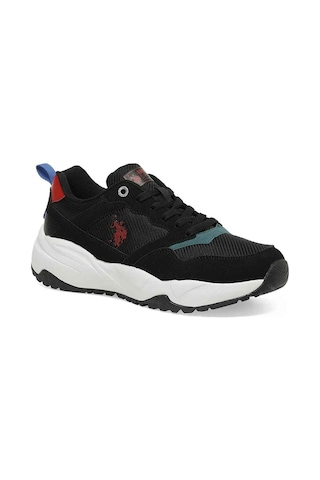 U.S. Polo Assn. SENSEI 3PR Erkek Sneaker Ayakkabı Siyah