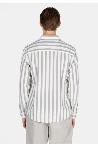 Colin's Colins Regular Fit Shirt Neck Çizgili Erkek Yeşil Uzun Kol Gömlek Cl1073562 Cl1073562 Q1.v1 Fgr Yeşil