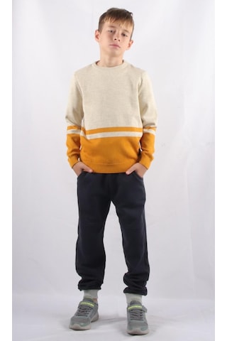 Alexandergardı Bisiklet Yaka Çocuk Triko Kazak C21-18668 001