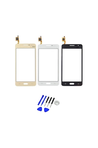 Samsung Uyumlu Galaxy Grand Prime G530 Ön Cam Dokunmatik + Tamir Seti