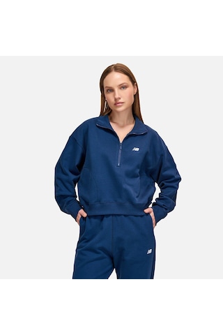 New Balance Wnc1403 Kadın Sweatshirt Bej