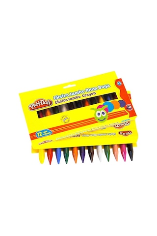 Play-Doh Jel Crayon Extra Jumbo 12 Renk Play-Cr011