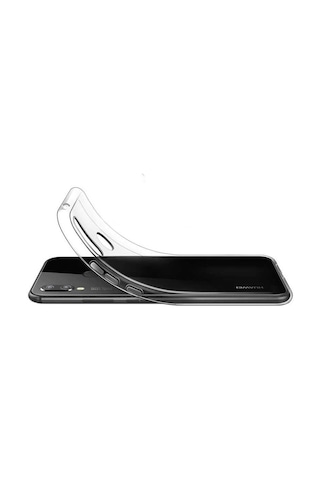 Huawei P20 Lite Kılıf Şeffaf Silikon Hibrit Case Renksiz