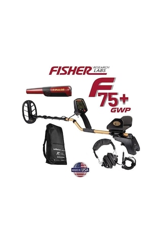 Fısher F75+ Gwp- 28cm Dd Başlık İle Define Dedektörü Özel Paket