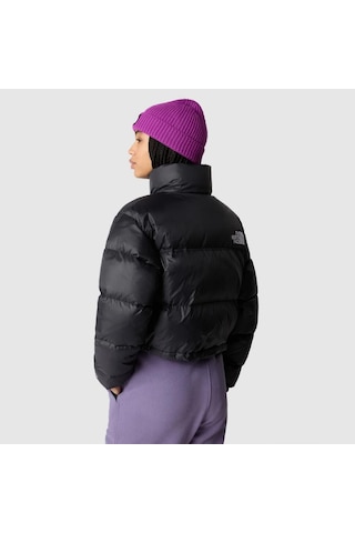 The North Face Nuptse Short Kadın Siyah Mont Düz Nf0a5ggekx71 Siyah