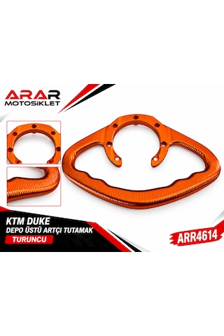 Ktm Duke Depo Üstü Artçı Tutamak Turuncu-4614