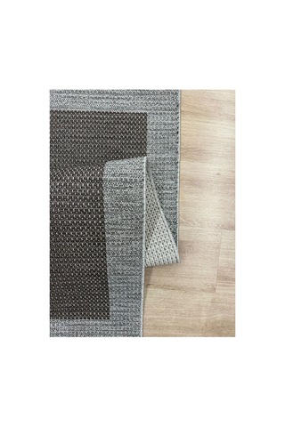 Lüks Sisal Makine Dokuması 8mm Dokuma Tabanlı Mutfak Balkon Halısı Kahverengi-gri 832426808 Kahverengi-gri
