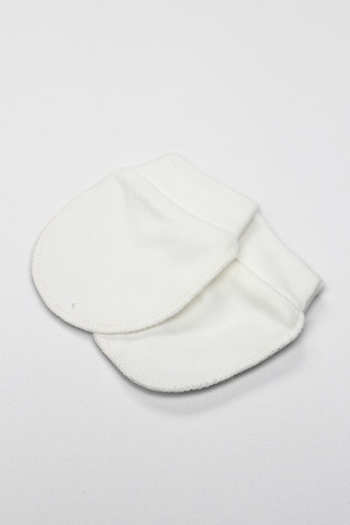 Erturkstore 2li Penye Eldiven Basıc 90108 Ekru Çok Renkli