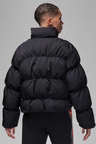 Nike Jordan Puffer Oversize Synthetic Fill Jacket Sentetik Dolgulu Bol Kesim Kadın Mont Siyah Siyah