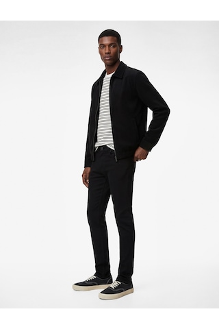 Koton Normal Bel Pamuklu Skinny Fit Jean Pantolon - Michael Jean Siyah 6sam40114nd