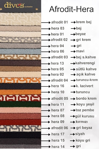 Afrodit - Hera Serisi Premium 1.kalite Silinebilir Döşemelik Dokuma Kumaş Bej