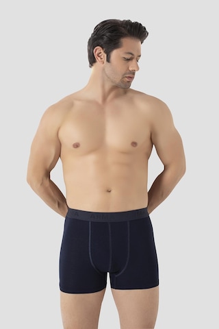 Arma Yıldız 3'lü Lacivert Erkek Boxer Likralı Esnek Kumaş Lacivert