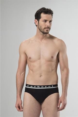 Cacharel 1311 Erkek Slip Bantlı - Siyah Siyah
