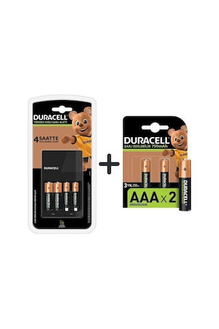Cef 14 Şarj Aleti Ve Şarj Edilebilir Aaa 750mah 2 Pil