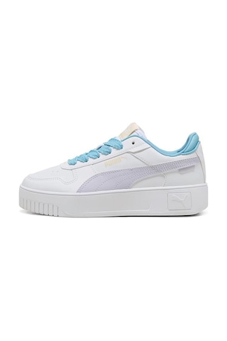 Puma Carina Street Lacey 2.0 Jr Kız Çocuk Beyaz Sneaker Beyaz