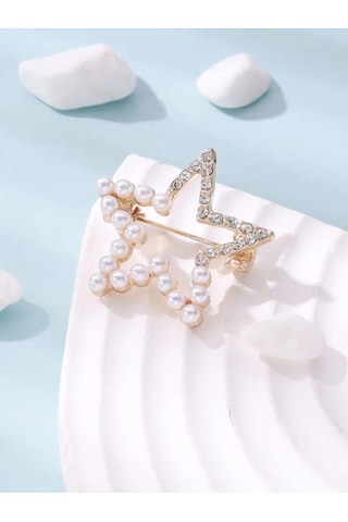 Fashion Jewelry Orijinal Yıldız Broş 292466956 Beyaz