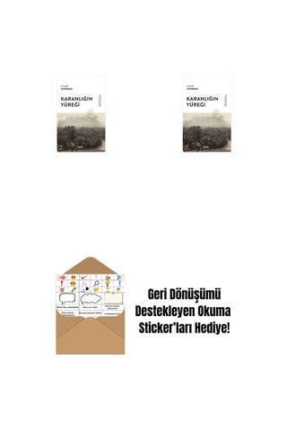 Karanlığın Yüreği Ciltli + Karanlığın Yüreği + Okuma Sticker'ları