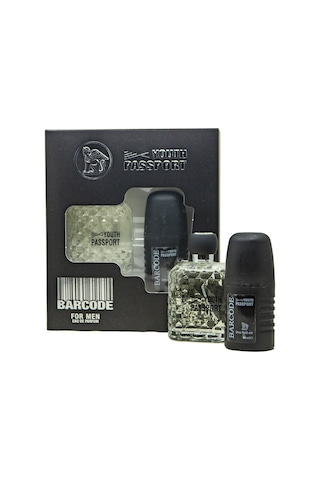 Youth Passport Barcode Erkek Parfüm EDP 100 ML + Roll-On Deodorant 60 ML
