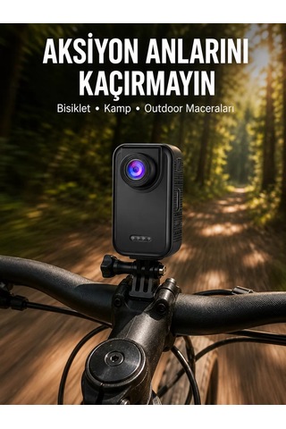 Northcity Cep Boy Kamera İle Her Anınızı Pratik Ve Stabil Kaydedin Yeni Nesil Açık Gri