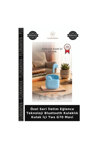 Floranova G70 Bluetooth 2.0 Kulak İçi Kulaklık