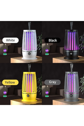 Sivrisinek Öldürücü Usb Asılı Böcek Öldürücü Tuzak Lambası Sıcak Beyaz Gece Lambası Böcek Sivrisinek Meyve Sineklerini Çeker