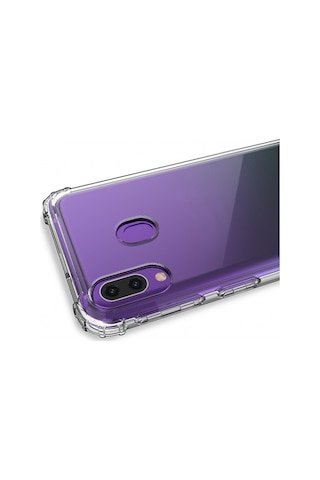 Blogy Red Mi Note 7 İle Uyumlu Crystal Fit Kılıf Crystal Clear