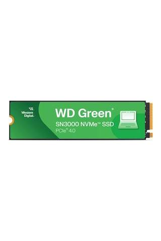 Wd Green Sn3000, Wds100t4g0e, 1tb, 5000/4200, Gen4, Nvme Pcıe M.2 2280, Ssd 1