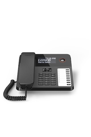 Gigaset Desk 600 Ekranlı Masaüstü Kablolu Telefon Siyah