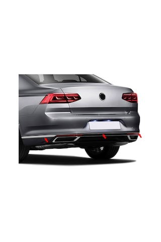 Volkswagen Passat B8.5 Arka Tampon Alt Çıtası 2019 Sonrası