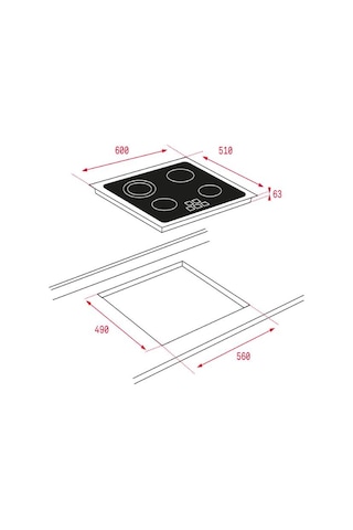 Teka TZ 6316 Ankastre Ocak