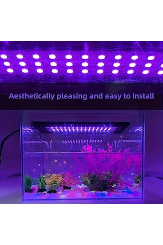 Boatshop1 1 Bilgisayar Ayarlanabilir Standlı Akıllı Rgb Akvaryum Işığı 4 Aydınlatma Modu Usb Güçlü Duvara Monte 6.58 47.6cm Canlı Koral Bitki Tasarımı Su Altı Aydınlatma
